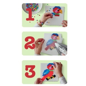 Set Hama Perlen 7977 cu 2000 Perle Colorate, 5 mm, Motiv Bluey - Img 5
