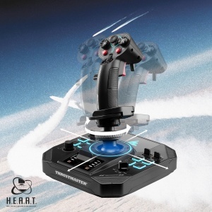 Set Joystick Thrustmaster Sol-R 4 HOTAS cu 58 Functii si RGB - Img 3