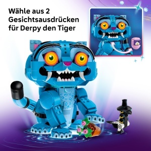 Set LEGO Der Tiger Derpy si Elster Sussie, 825 piese, pentru copii 9 - Img 3