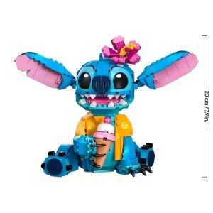 Set LEGO Disney Stitch 43249, Figurina cu Eiswaffel si Floare, 730 Piese - Img 8