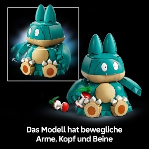 Set LEGO Mampfaxo 72150 - Figurina Pokemon cu membre mobile, decoratiune birou - Img 4