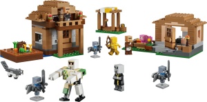 Set LEGO Minecraft - Atacul Magicianului asupra Satului 21596, 607 piese, 11 figurine - Img 10