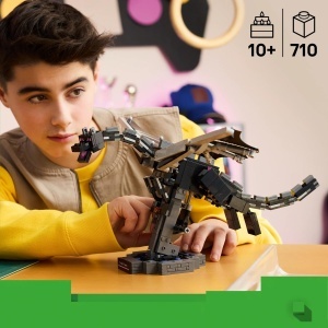 Set LEGO Minecraft Der Enderdrache 21595, 710 piese, figura mobila - Img 5