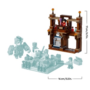 Set LEGO Minecraft Waldanwesen cu Boxring - 491 piese, pentru copii de la 10 ani - Img 8
