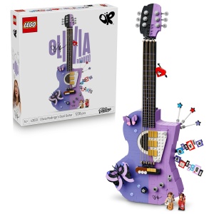 Set LEGO Olivia Rodrigo - Chitara 3D cu 2 Minifiguri, Decoratiuni si Accesorii - Img 1