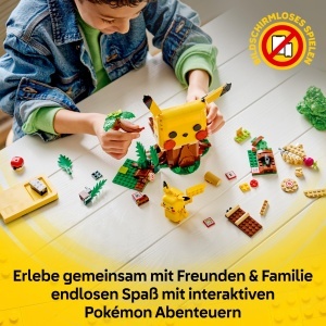 Set LEGO Pokemon SMART Play Pikachu - 400 piese, interactiv, pentru copii de la 6 ani - Img 6