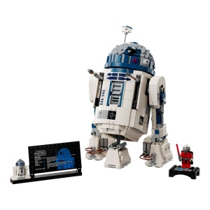 Set LEGO R2-D2 Star Wars 75379, 1050 piese, model detaliat, cadou pentru fani