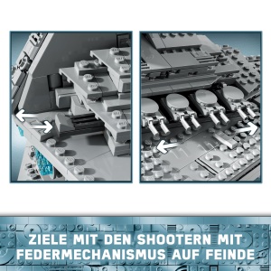 Set LEGO Star Wars 75394 Imperial Sternzerstorer cu 7 Minifiguri si Accesorii - Img 4