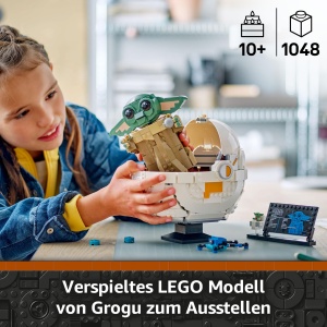 Set LEGO Star Wars Grogu in Repulsorwiege 75403, 1048 piese, cadou pentru copii 10 - Img 2