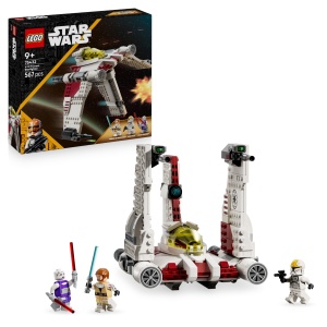 Set LEGO Star Wars V-19 Torrent - 567 piese, 3 minifigurine, joc creativ