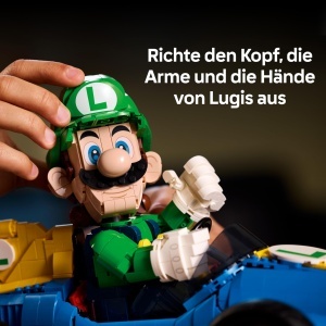 Set LEGO Super Mario Mario Kart Luigi Turboflitzer, 2234 piese, pentru adulti - Img 4