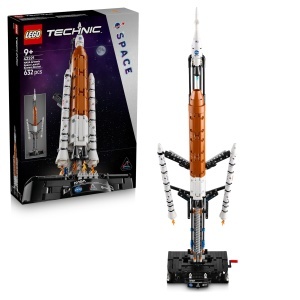 Set LEGO Technic NASA Artemis SLS - Racheta si Raumschip, 632 piese, 70 cm