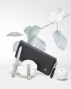 Set Manichiura si Pedichiura ZWILLING 5 piese otel inoxidabil etui vegan din piele de mere negru - Img 2
