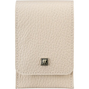Set Manichiura ZWILLING 4 piese in etui din piele naturala, bej, premium - Img 5