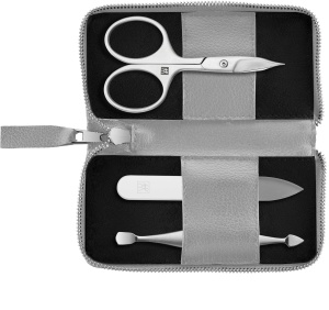 Set Manichiura ZWILLING cu 3 Piese, Etui din Apfelleder, Instrumente din Otel Inoxidabil