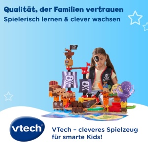 Set Marble Rush VTech Piratenschiff - 143 piese, cu canona - Img 6