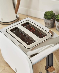 Set Mic dejun Swan Nordic - Toaster 900W, Fierbator 1.7L, Alb - Img 8