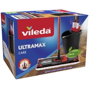 Set mop Vileda Ultramax Care - cu microfibre reciclate, ideal pentru parchet si laminat - Img 7