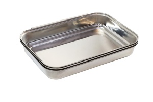 Set Panier APS, 3 piese - Tavi din inox, 18 x 15,5 cm, spatiu de stocare eficient - Img 2
