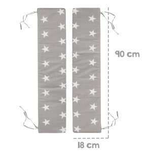 Set perne Roba Little Stars pentru mobilier Picknick si Play rezistent PU-beschichtet - Img 2