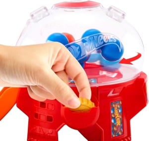 Set Pista Hot Wheels Candy Shop cu Masinuta 164, Interactiv, Creativ - Img 4
