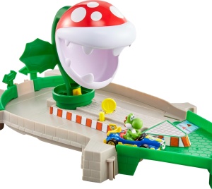 Set Pista Hot Wheels Mario Kart Piranhapflanzen cu Masinuta Die-Cast, Multicolor - Img 5