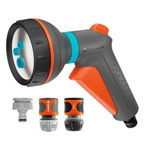 Set Pulverizator Multifunctional GARDENA Classic, 4 Tipuri Spray, Rezistent UV - Img 1