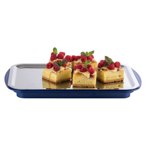 Set Servire APS cu Hauba Tava din Otel Inoxidabil, 43x29 cm, 2 Racitoare - Img 4