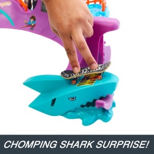 Set Skate Hot Wheels Octopark - Oktopus, Grind-Rails, 1 Board, 1 Pereche Pantofi - Img 4