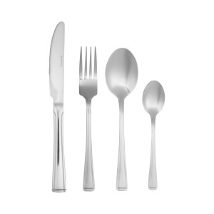 Set Tacamuri Salter Buxton, 16 piese, 4 seturi, inox 180