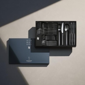 Set tacamuri WMF Corvo 6 persoane, 30 bucati, cutit cu maner gol, Cromargan protect otel inoxidabil mat, rezistent la zgarieturi, poate fi spalat in masina de spalat vase - Img 6