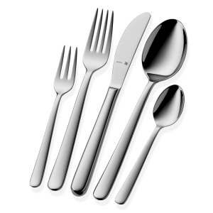 Set tacamuri WMF Kult Plus 66 piese Cromargan protect rezistent la zgarieturi si masina de spalat vase - Img 4