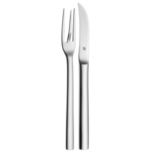 Set tacamuri WMF Nuova 2 piese otel inoxidabil Cromargan 16 cm rezistent la acizi