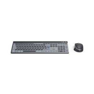 Set Tastatura si Maus Hama Multi-Device, Wireless, Negru, Ergonomic
