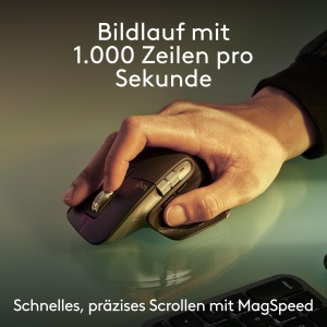Set Tastatura si Maus Logitech MX Keys S Combo pentru Mac, Wireless, Space Gray - Img 4