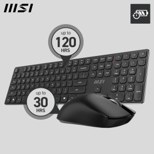Set Tastatura si Maus MSI Forge K210 Wireless, 2.4 GHz, Reincarcabil - Img 6