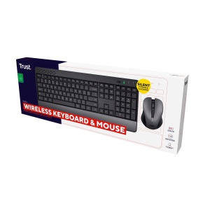 Set Tastatura si Maus Wireless Trust Trezo AZERTY, Design Ergonomic, Materiale Reciclate - Img 12