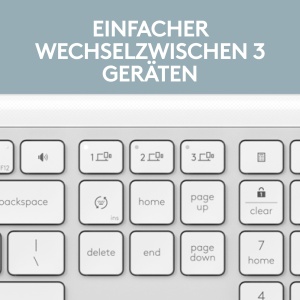 Set tastatura si mouse wireless Logitech MK950 Signature Slim, Bluetooth, recilcat - Img 8
