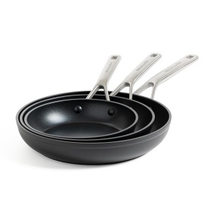 Set Tigai Kitchenaid din Aluminiu Forjat, 202428 cm, Negru