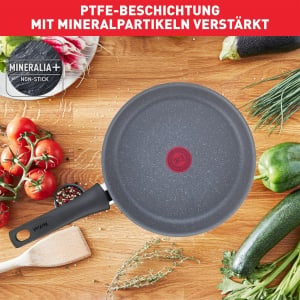 Set tigai Tefal Healthy Chef G15090 24 cm 28 cm Mineralia antiaderent compatibil inductie gri - Img 5