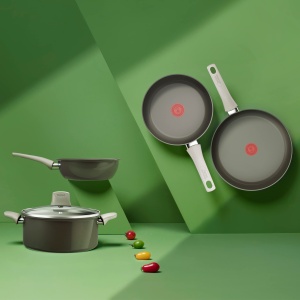 Set tigai Tefal Renew On 3 piese, antiaderente, din aluminiu reciclat - Img 7