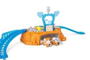 Set tren Hape Mars Exploration tema spatiala lumini si sunete interactive - Img 6