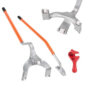 Set Unelte Demontare Anvelope VEVOR, 3 Piese, 571-622 mm, Constructie Din Otel