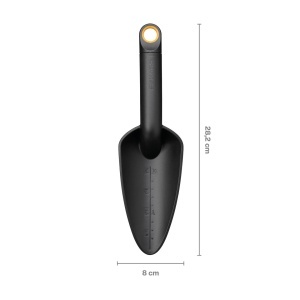 Set unelte gradinarit Fiskars Solid 1076379 3 piese ergonomic fibra de sticla negruorange - Img 5