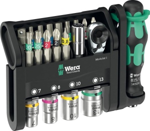 Set unelte modular Wera 05049020001 - 21 piese, inclusiv chei hexagonale - Img 9