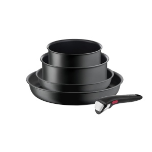 Set vase de gatit Tefal Ingenio Ultimate L76495 5 piese Inductie Antiaderent cu maner detasabil