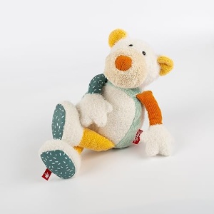sigikid 43235 Jucarie de plus patchwork, multicolor/urs polar - Img 11