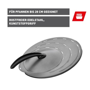 Silit Spritzschutzdeckel 2151216360 Inox Antiaderent pentru Tigai pana la 28 cm - Img 2