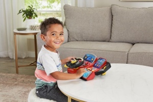 Simulator de condus interactiv VTech Turbo cu LCD, pentru copii 3-8 ani - Img 4