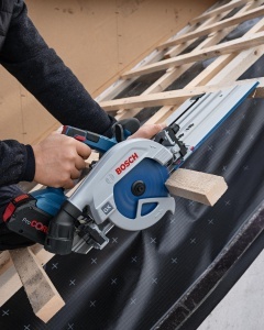 Sina de ghidare Bosch Professional FSN 300 X compatibila cu fierastraul circular GKS 18V-57-2 GX lungime 300 mm - Img 2